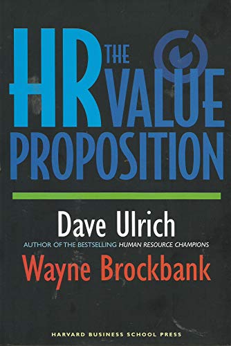 HR Value Proposition von Harvard Business Review Press